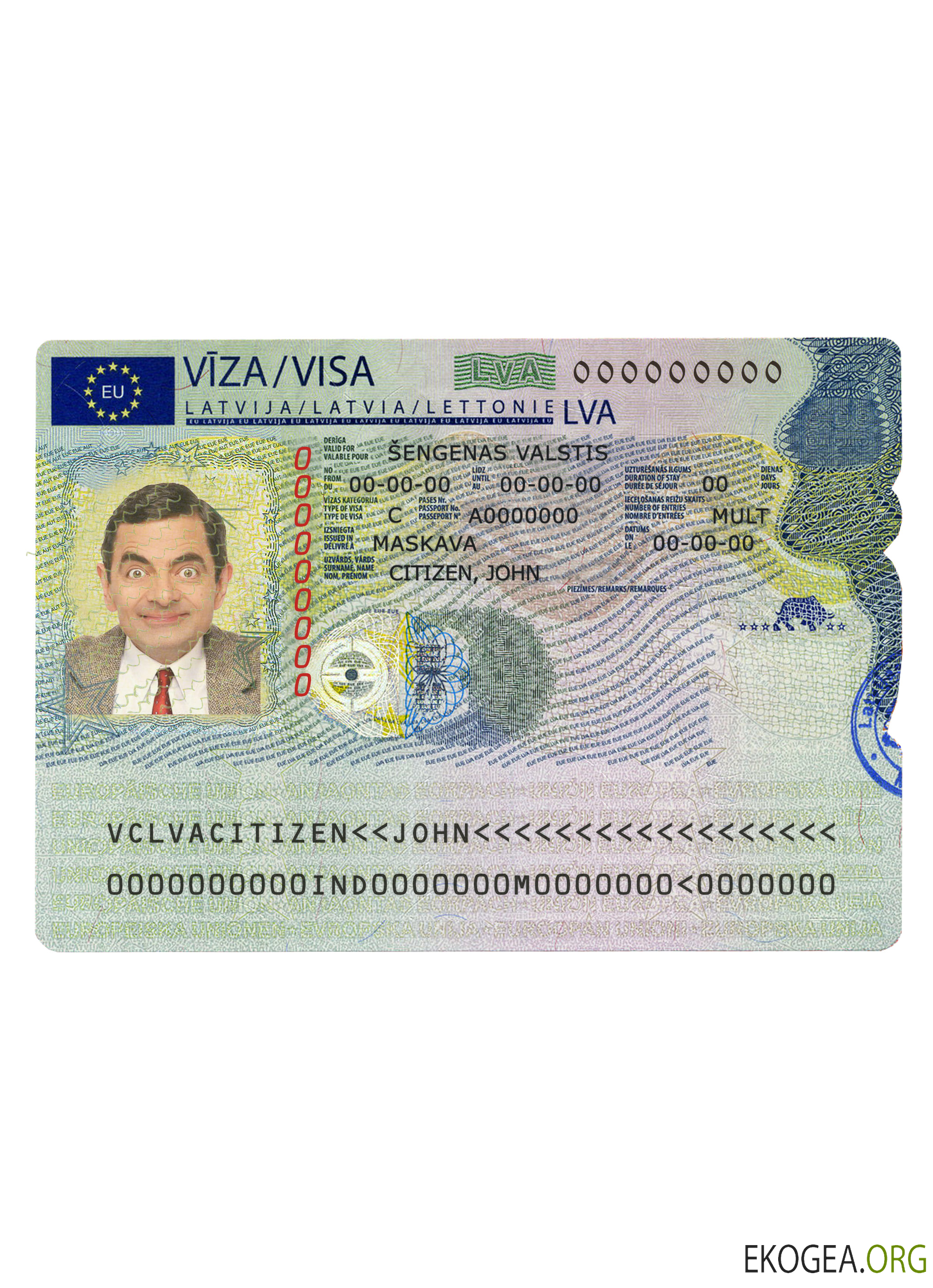 Visa Schengen pour la Lettonie